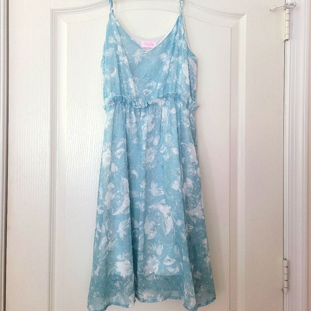 Pink Lily knee length dress
